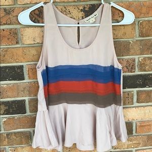 Colorblock tank